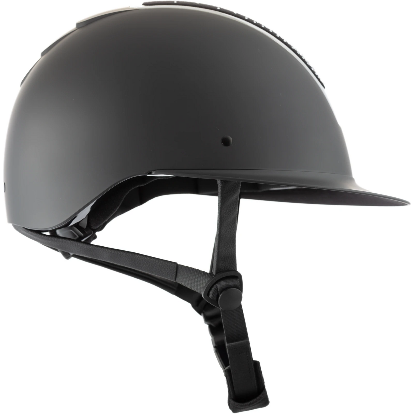 Equinavia Crown Mips Helmet Black with Silver Crystals
