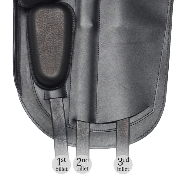 Fairfax Stella Monoflap Dressage Saddle Black