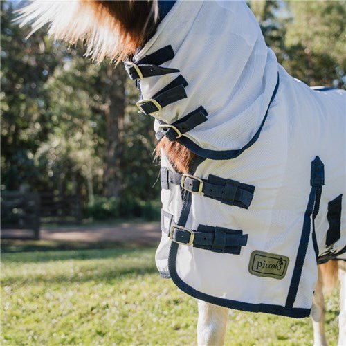 Piccolo Mini Mesh Summer Combo White - Aitken's Saddlery