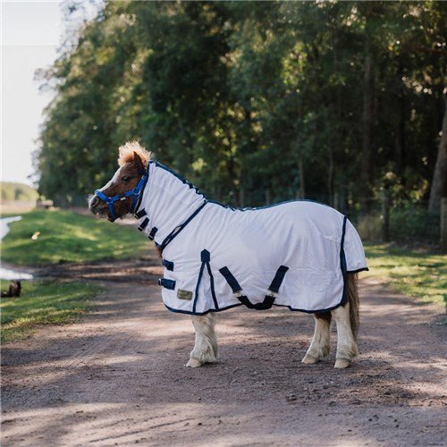 Piccolo Mini Mesh Summer Combo White - Aitken's Saddlery
