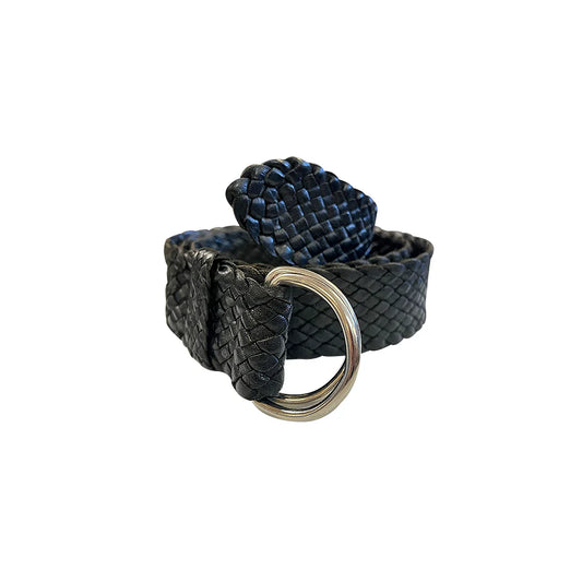 Plaited Belt Brown Australian Made