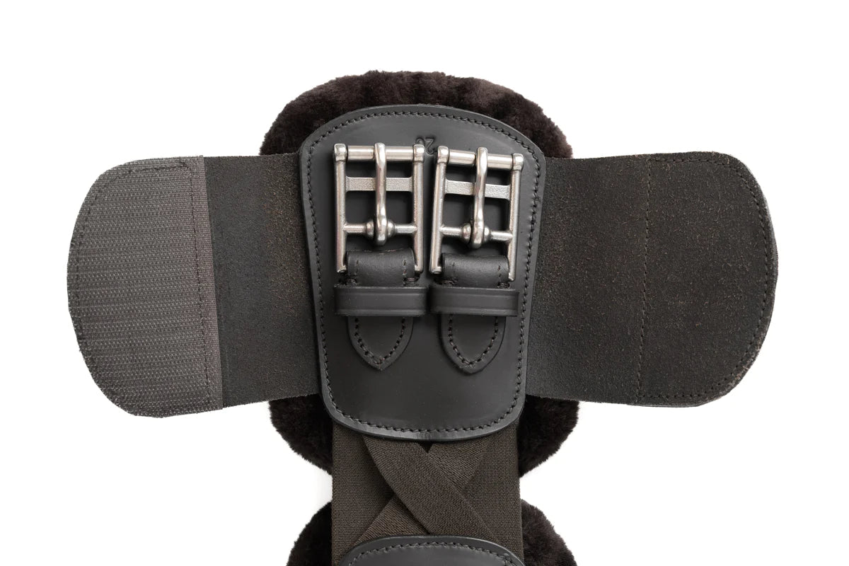 Pressure Relief Comfort Short Girth Black - Aitken's Saddlery
