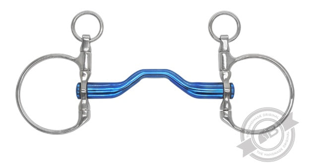 Bomber DC Dressage Titanium Happy Tongue Swivel Bit
