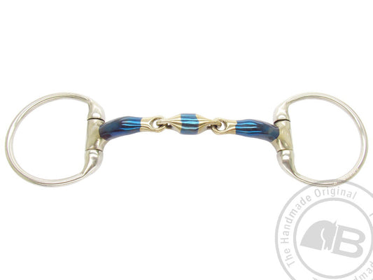 Bomber Bradoon Eggbutt Elliptical Dressage Control Bit