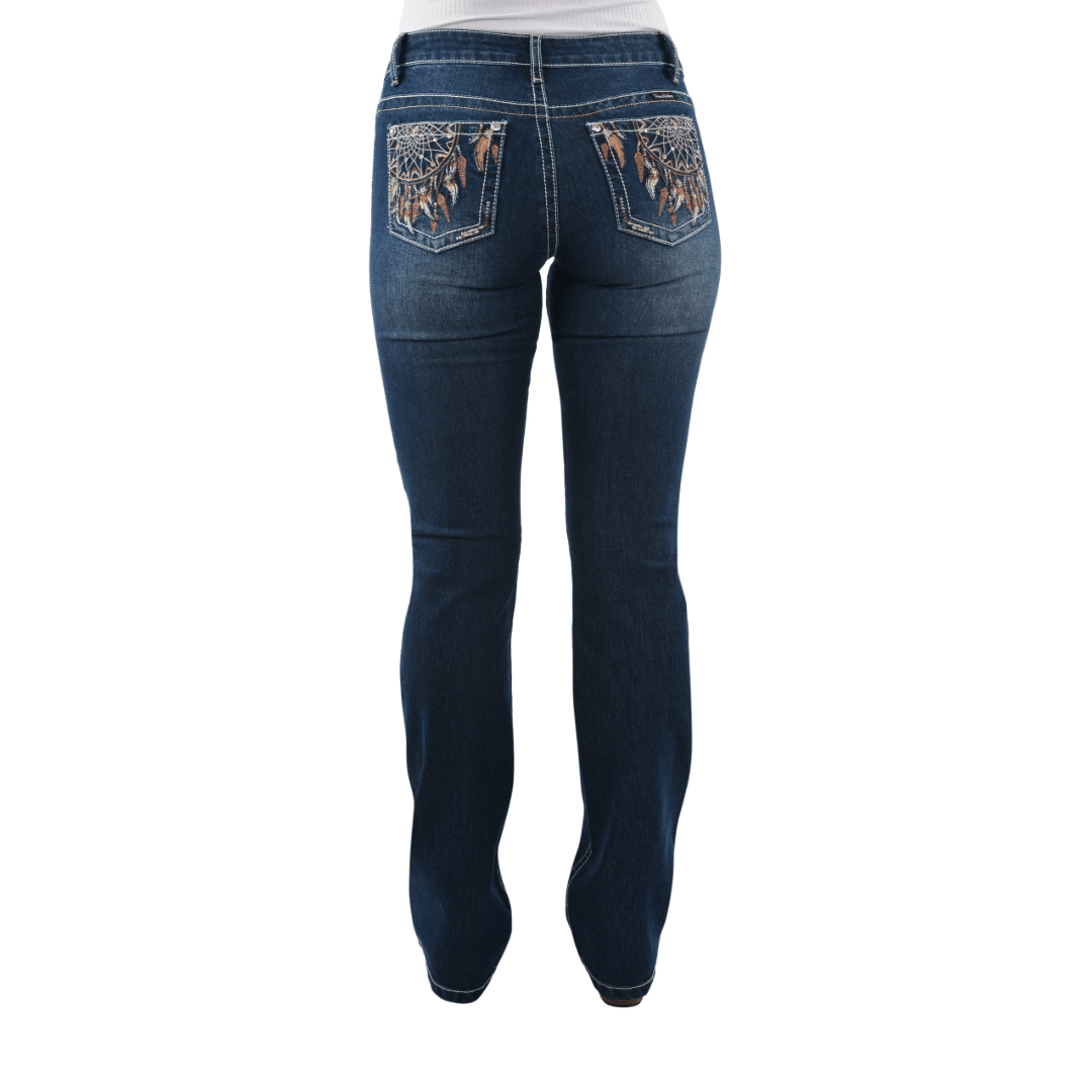 Pure Western Lola Boot Cut Ladies Jeans Midnight - Aitken's Saddlery
