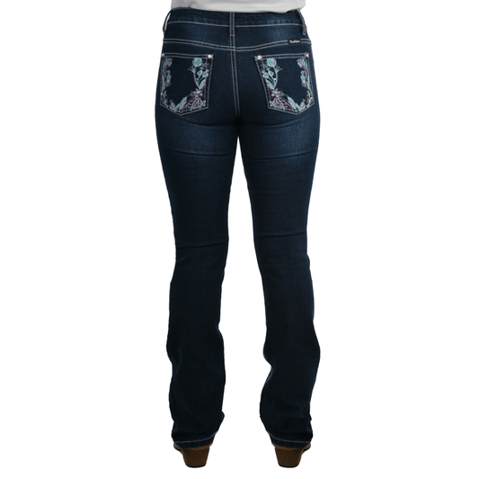 Pure Western Madison Bootcut Ladies Jeans Midnight - Aitken's Saddlery