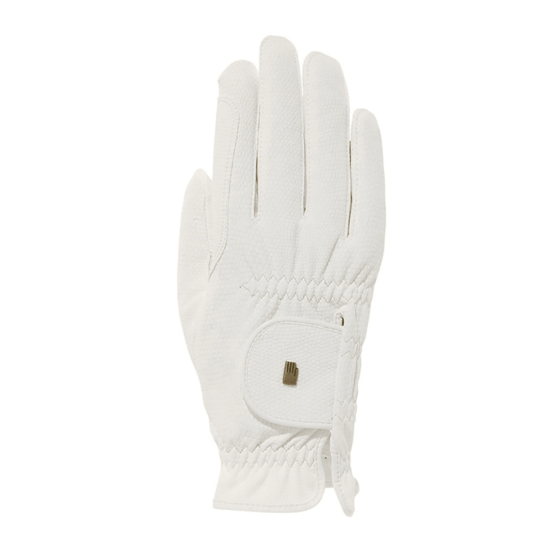 Roeckl Grip Gloves White - Aitken's Saddlery