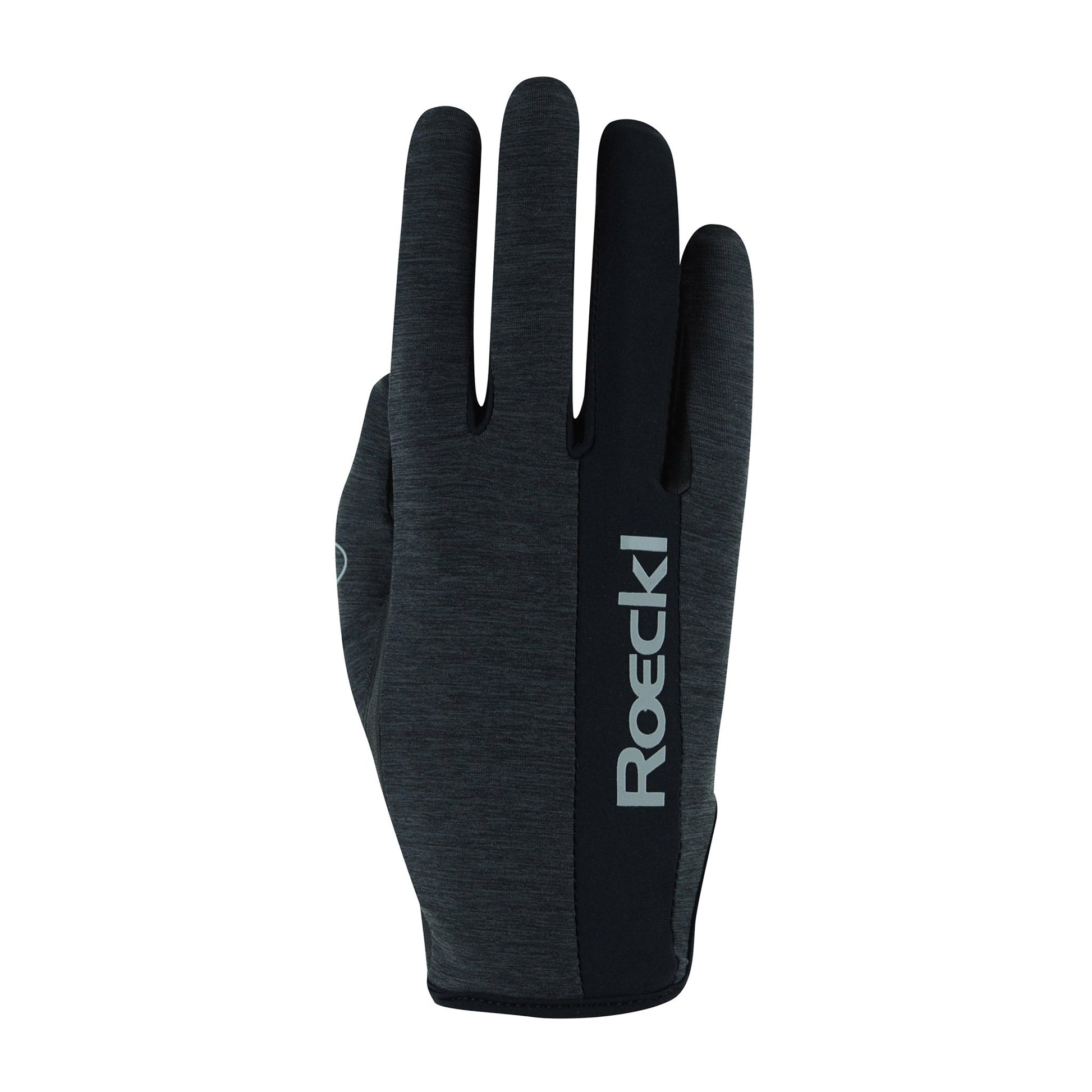 Roeckl Mannheim Anthracite Melange Gloves - Aitken's Saddlery