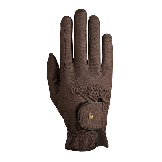 Roeckl Roeck-Grip Junior Gloves Mocha - Aitken's Saddlery