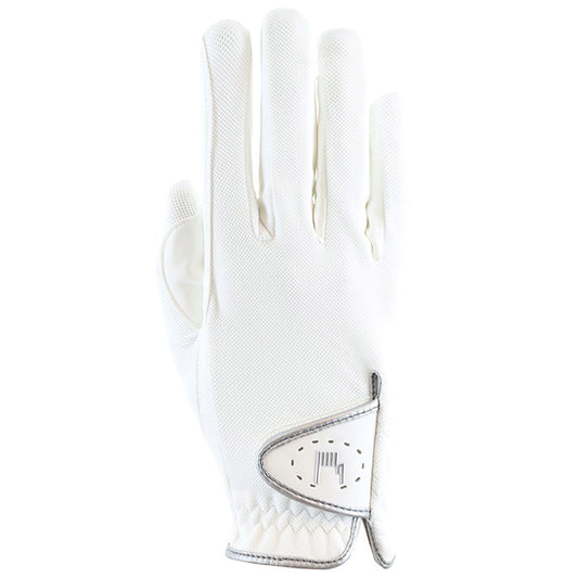 Roeckl Samorin Gloves White - Aitken's Saddlery