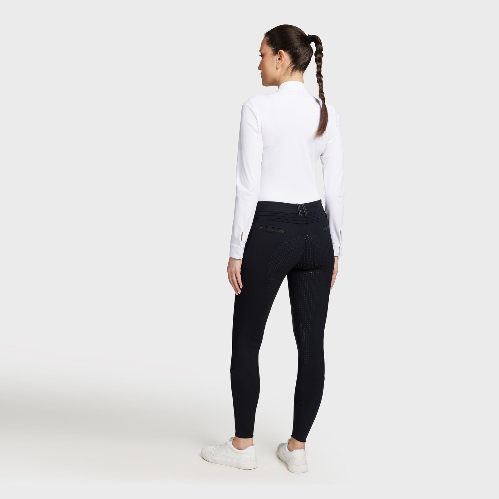 Samshield Dianne Silicone Full Seat Breeches Black - Aitken's Saddlery
