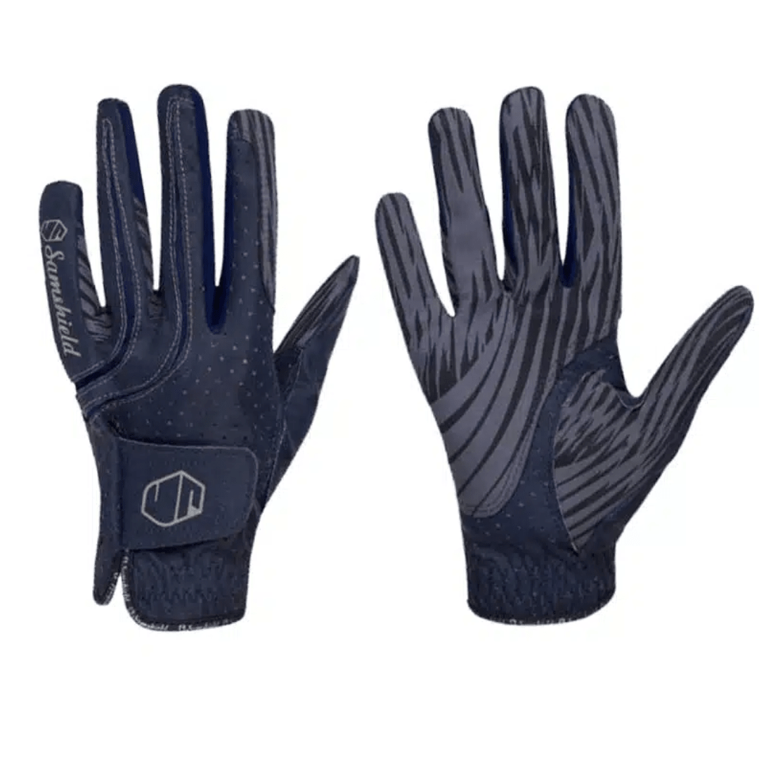 Samshield V Skin Gloves Navy - Aitken's Saddlery