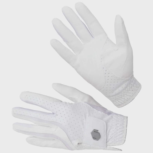 Samshield VSkin Blazon Gloves White with Black Chrome - Aitken's Saddlery