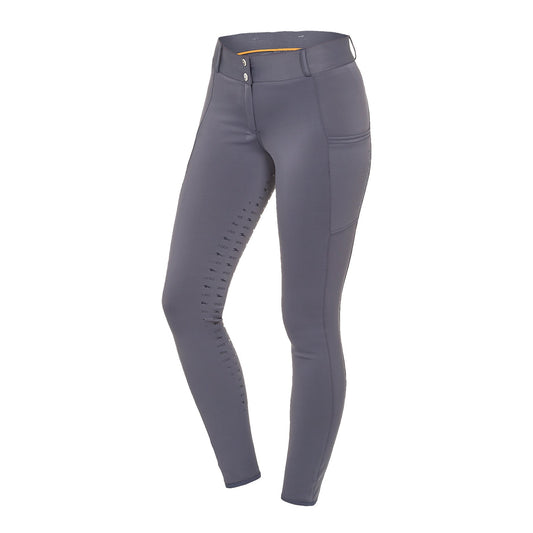 Schockemohle Carla FS Breeches Slate Grey - Aitken's Saddlery