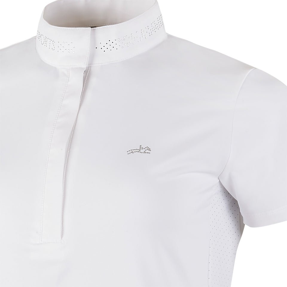 Schockemohle Cathleen Ladies Shirt White - Aitken's Saddlery