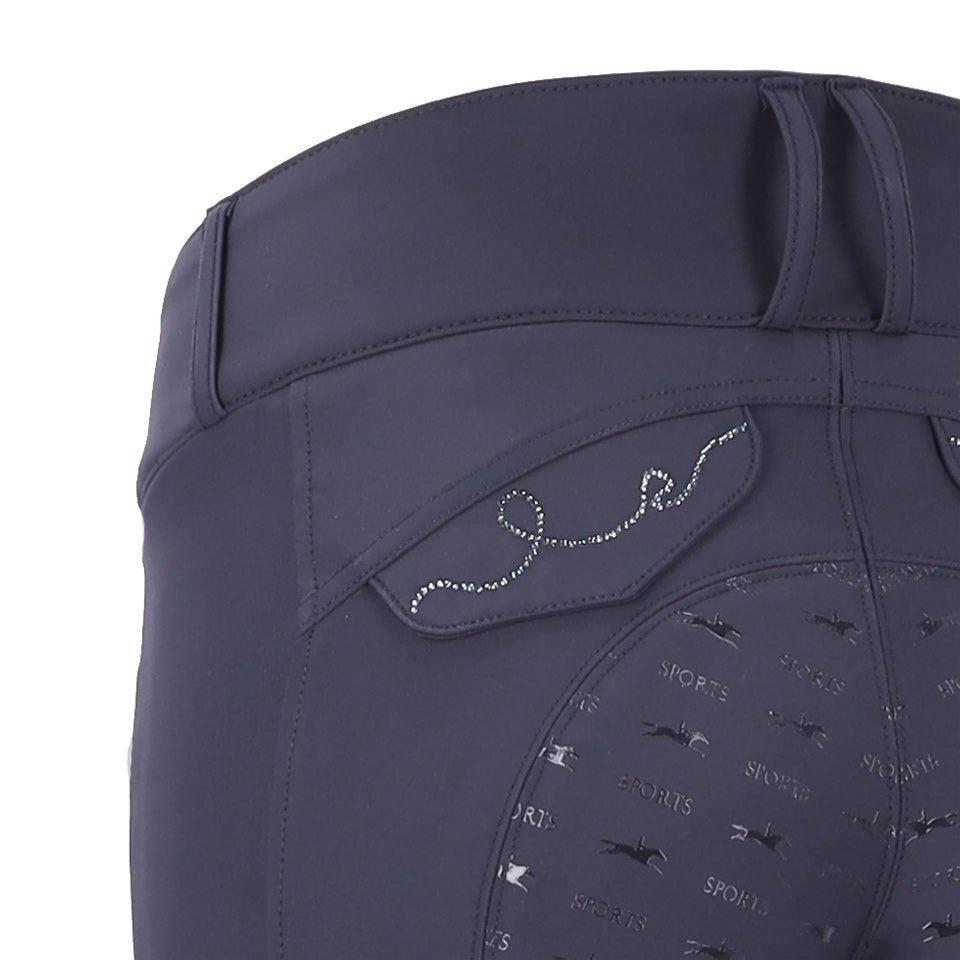 Schockemohle Noelle FS Breeches Dark Blue - Aitken's Saddlery