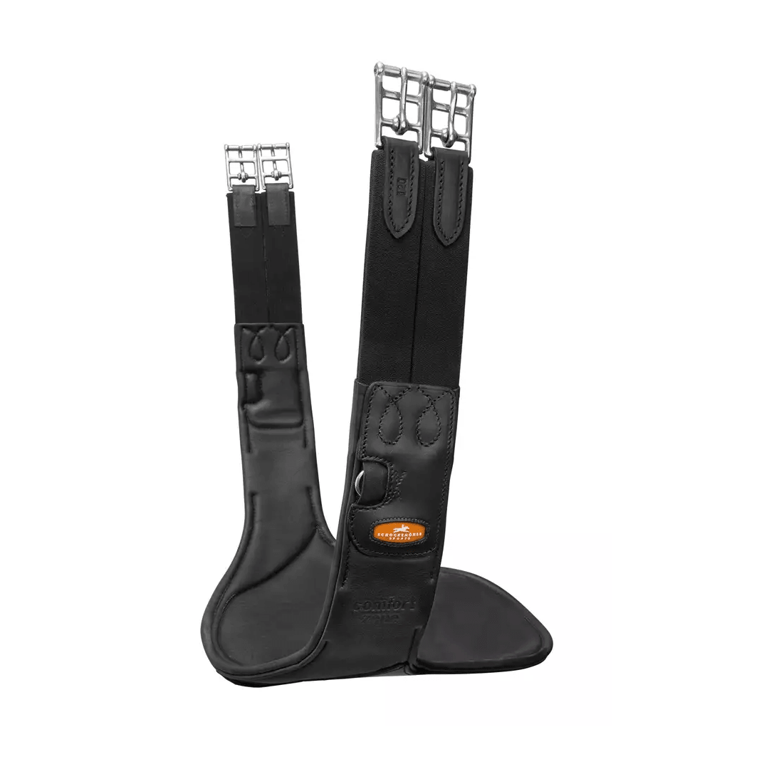 Schockemohle Oklahoma Stud Girth Black - Aitken's Saddlery