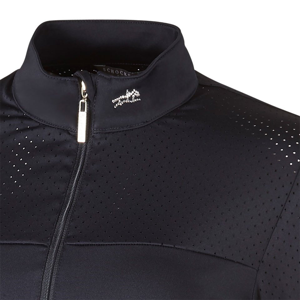 Schockemohle Penelope Riding Top Dark Blue - Aitken's Saddlery