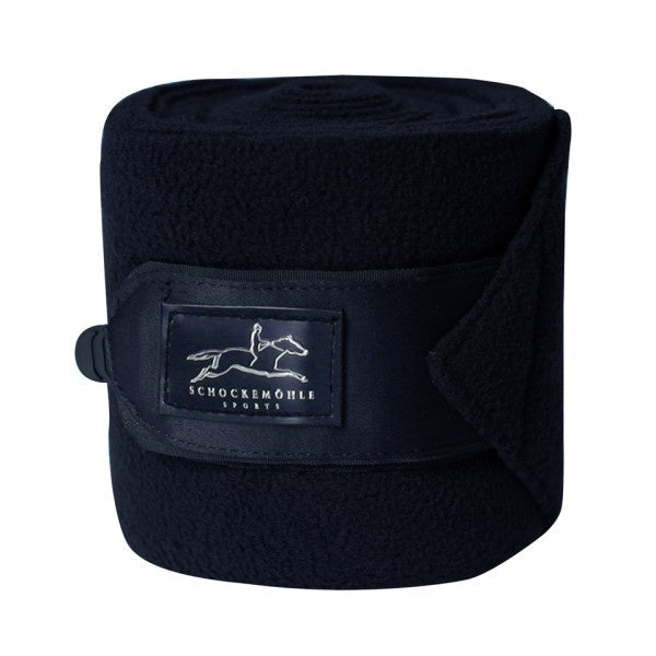 Schockemohle Polo Fleece Bandages 24 Dark Blue - Aitken's Saddlery