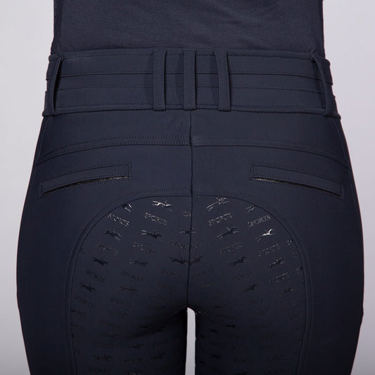 Schockemohle Winter Heather FS Breeches Graphite - Aitken's Saddlery