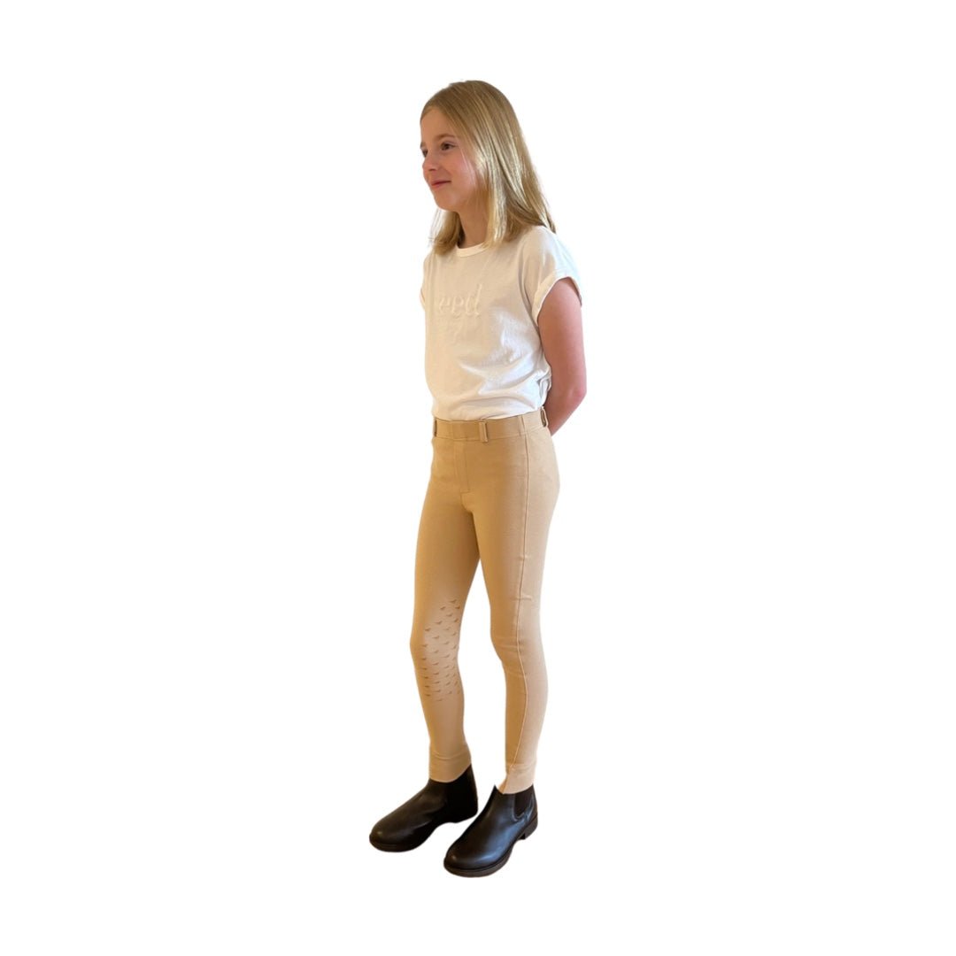 Showcraft Milla Kids Jodphur Beige - Aitken's Saddlery