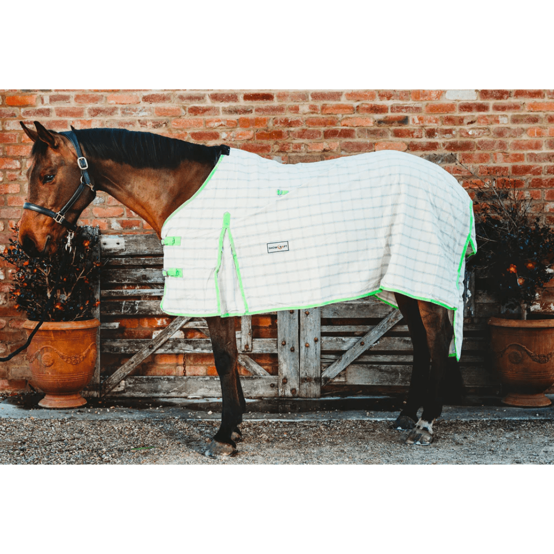 Showcraft Summer Ripstop Rug White - Aitken's Saddlery