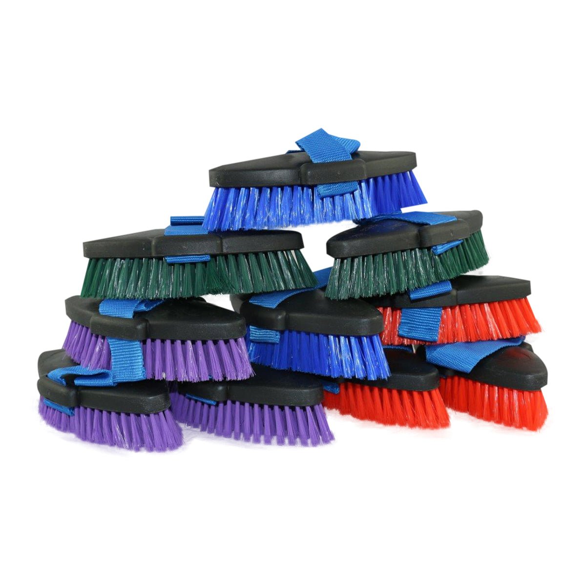 Small Body Brush Mixed Colours - Aitken's Saddlery