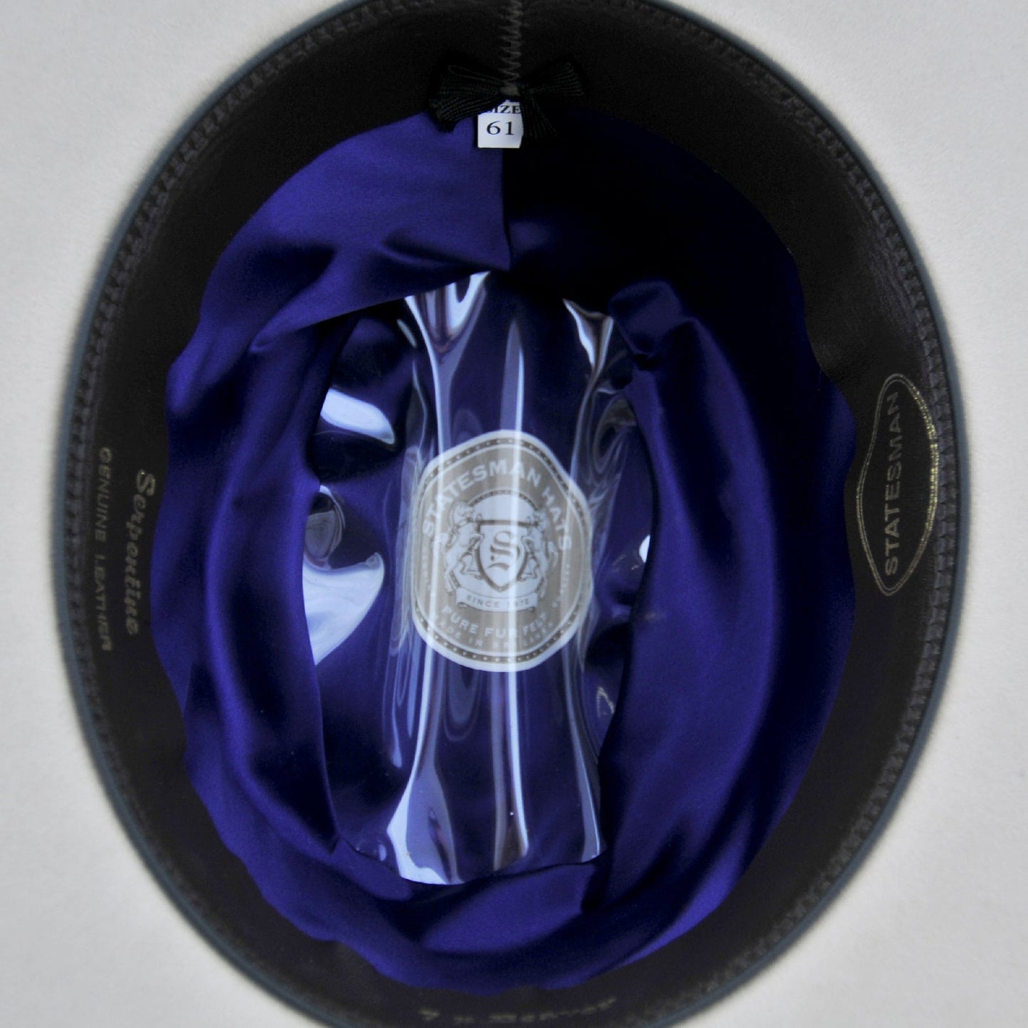 Statesman Beaver Great Divide Hat Woodsmoke - Aitken's Saddlery