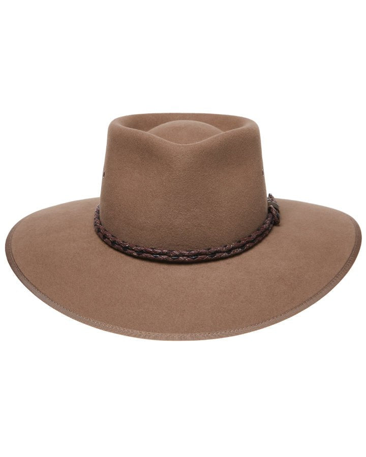 Statesman Countryman Fur Felt Hat Sand - Aitken's Saddlery
