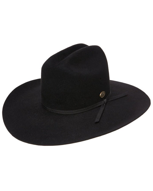 Statesman Serpentine Beaver Hat Black - Aitken's Saddlery