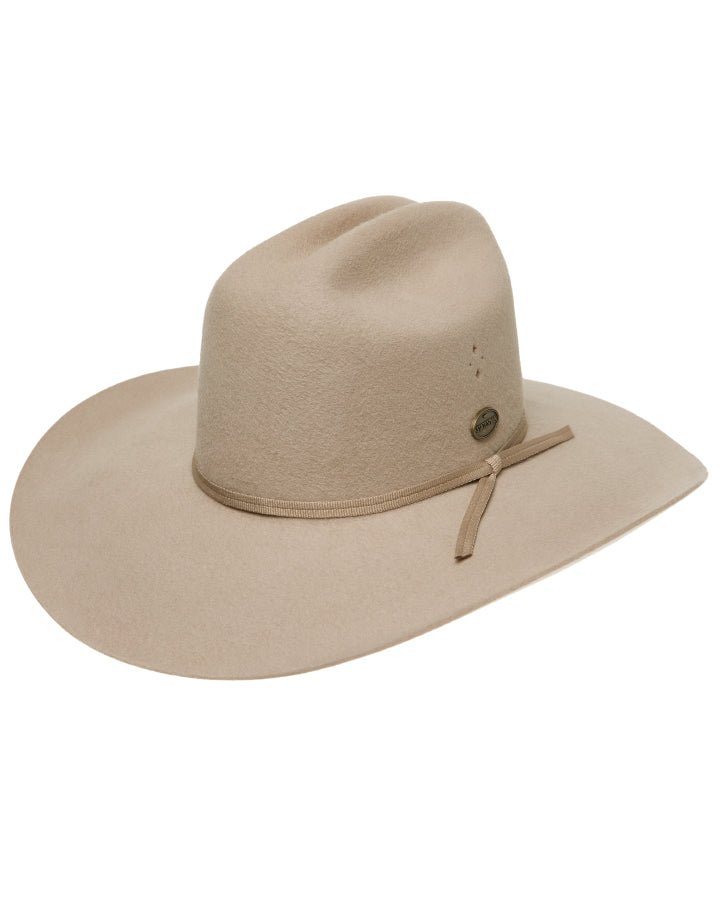 Statesman Serpentine Fur Felt Hat Cream - Aitken's Saddlery