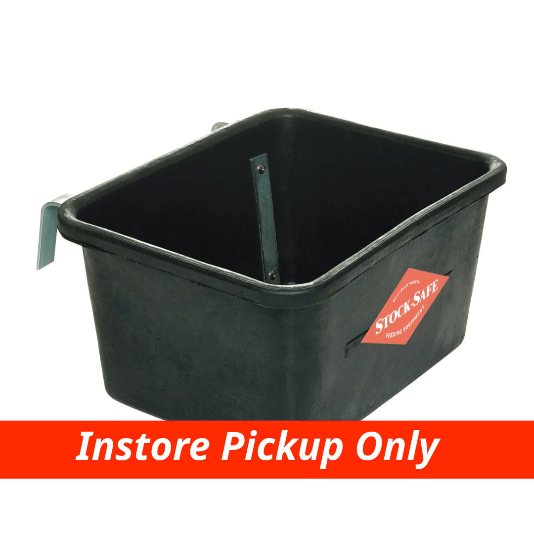 Stock Safe Fence Feeder Black - Aitken's Saddlery