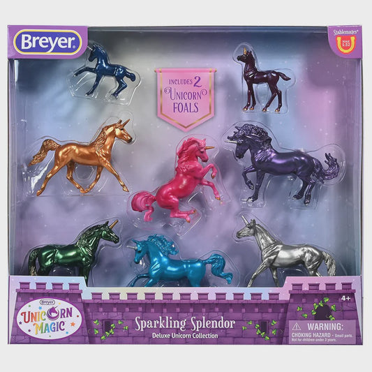 Breyer Sparkling Splendor Deluxe Unicorn Collection