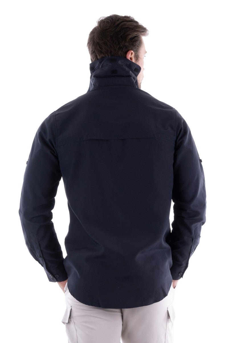 Thomas Cook Mitchell LS Mens Shirt Navy - Aitken's Saddlery