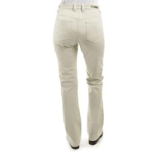 Thomas Cook Stretch Ladies Moleskin Jeans Stone - Aitken's Saddlery