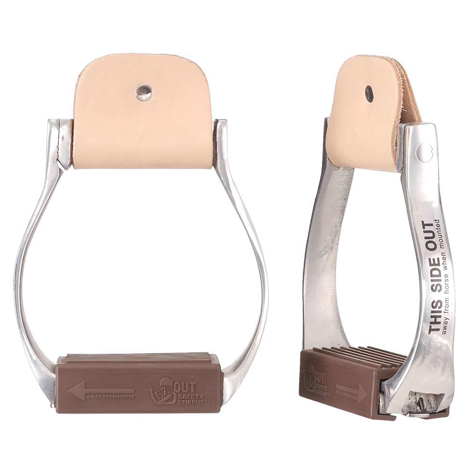 Tough 1 Youth Ez Out Safety Stirrups - Aitken's Saddlery
