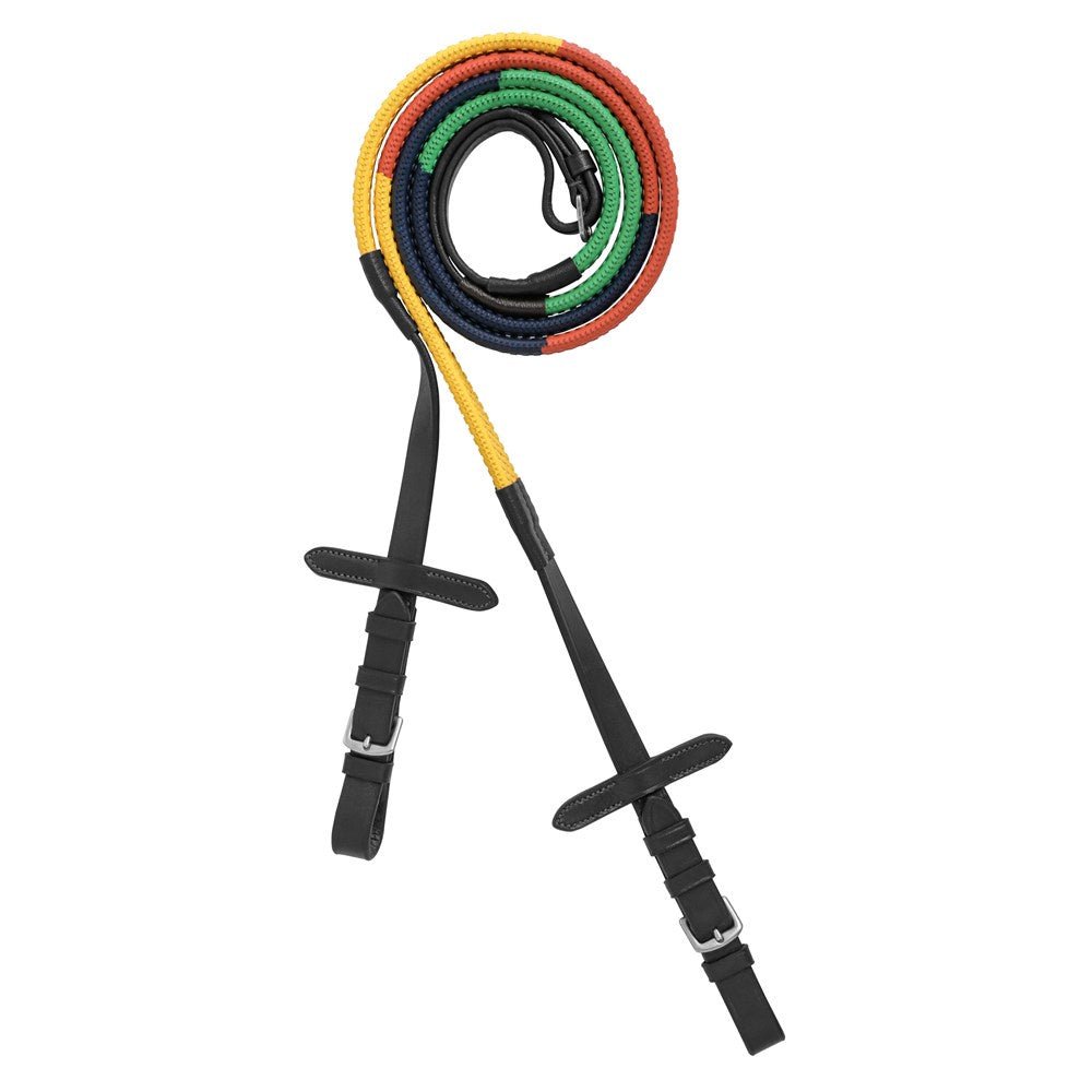 Training Reins Black - Aitken's Saddlery