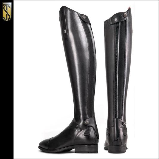 Tredstep Donatello SQII Field Tall Boots Black - Aitken's Saddlery