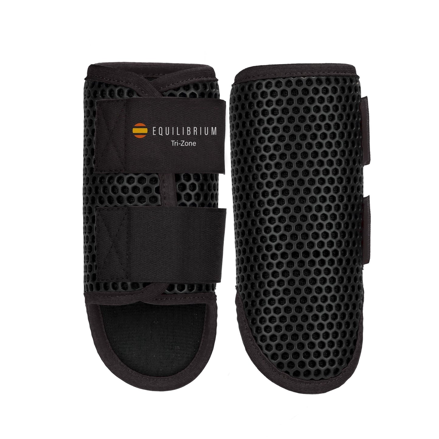 Tri-Zone Brushing Boots Black - Aitken's Saddlery