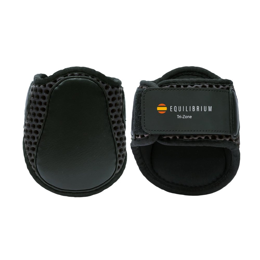 Tri-Zone Fetlock Boots Black - Aitken's Saddlery