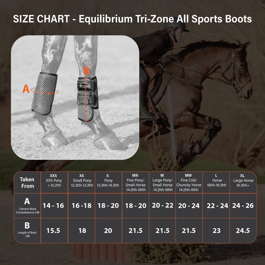 Tri-Zone New All Sports Boots Black - Aitken's Saddlery
