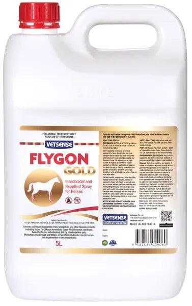 Vetsense Flygon Gold - Aitken's Saddlery