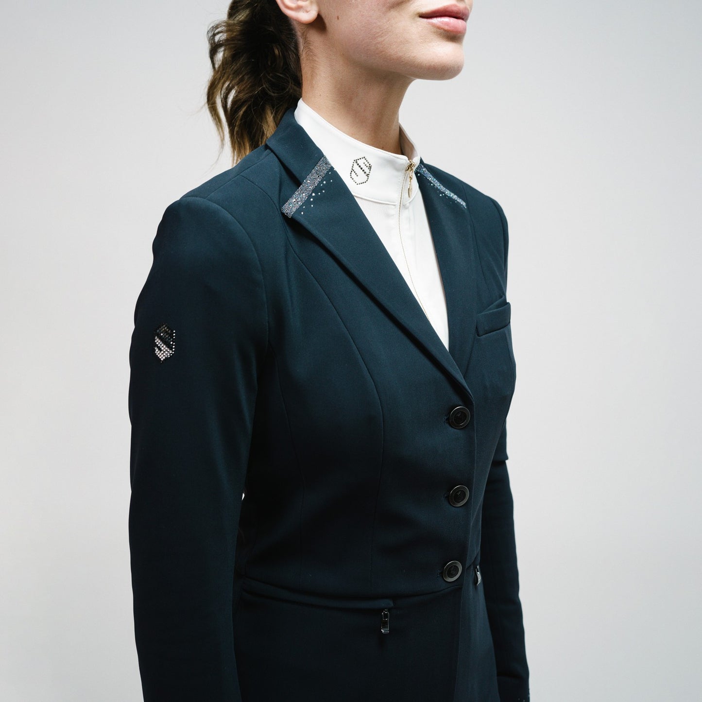 Samshield Victorine Crystal Fabric Jacket Black