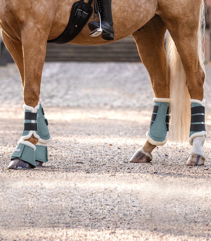 Waldhausen Comfort Dressage Boot Fur Alpine Blue - Aitken's Saddlery