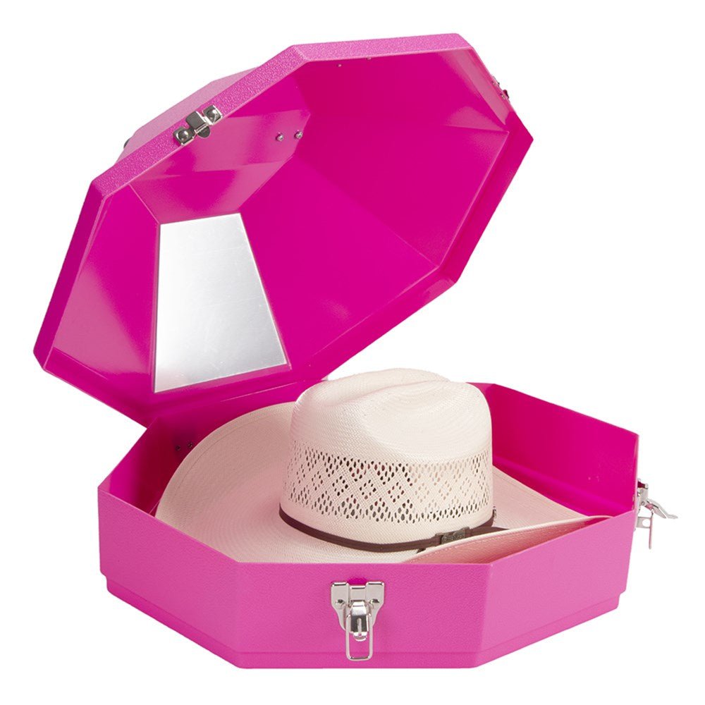 Western Hat Carrier Hot Pink - Aitken's Saddlery