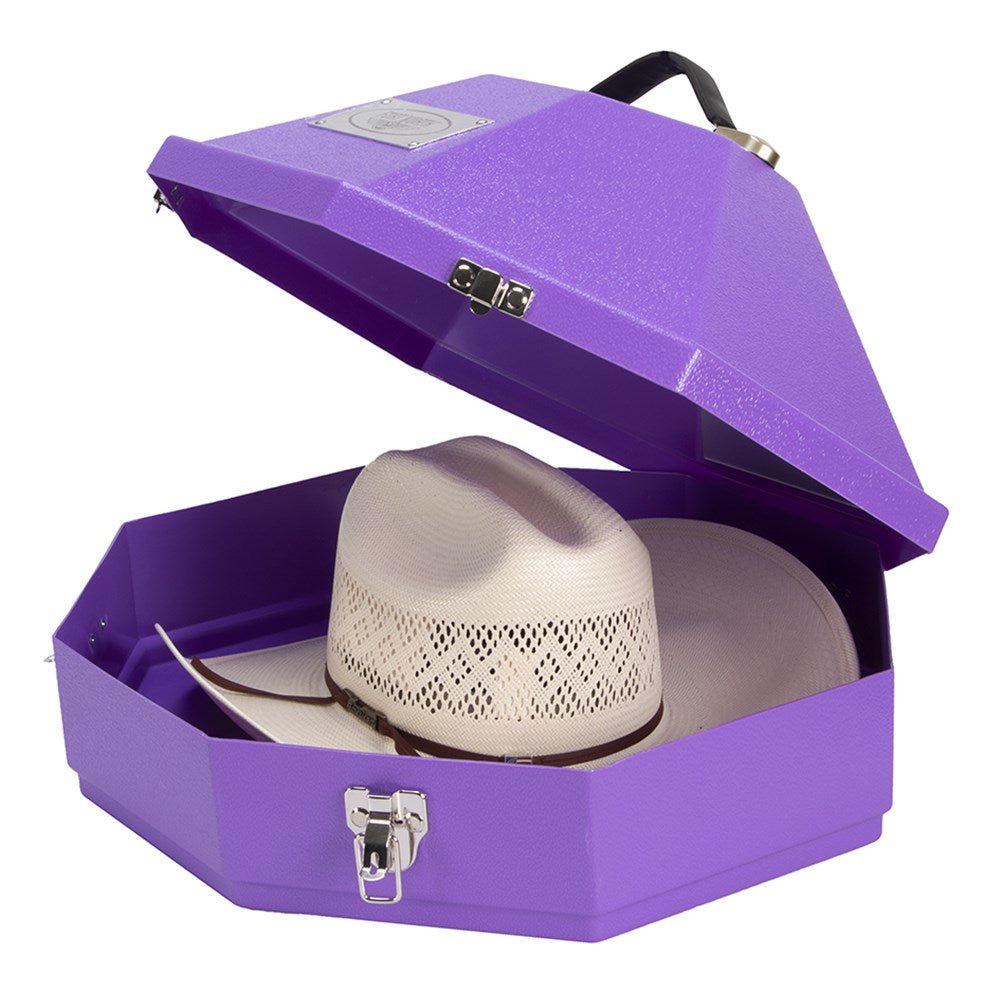 Western Hat Carrier Purple - Aitken's Saddlery