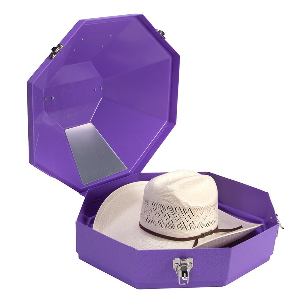 Western Hat Carrier Purple - Aitken's Saddlery