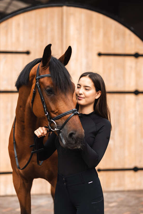 Horze Eliza FG Breeches Ladies Black