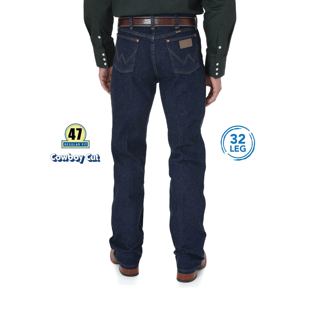 Wrangler Cowboy Cut Stretch Denim Mens Jeans - Aitken's Saddlery