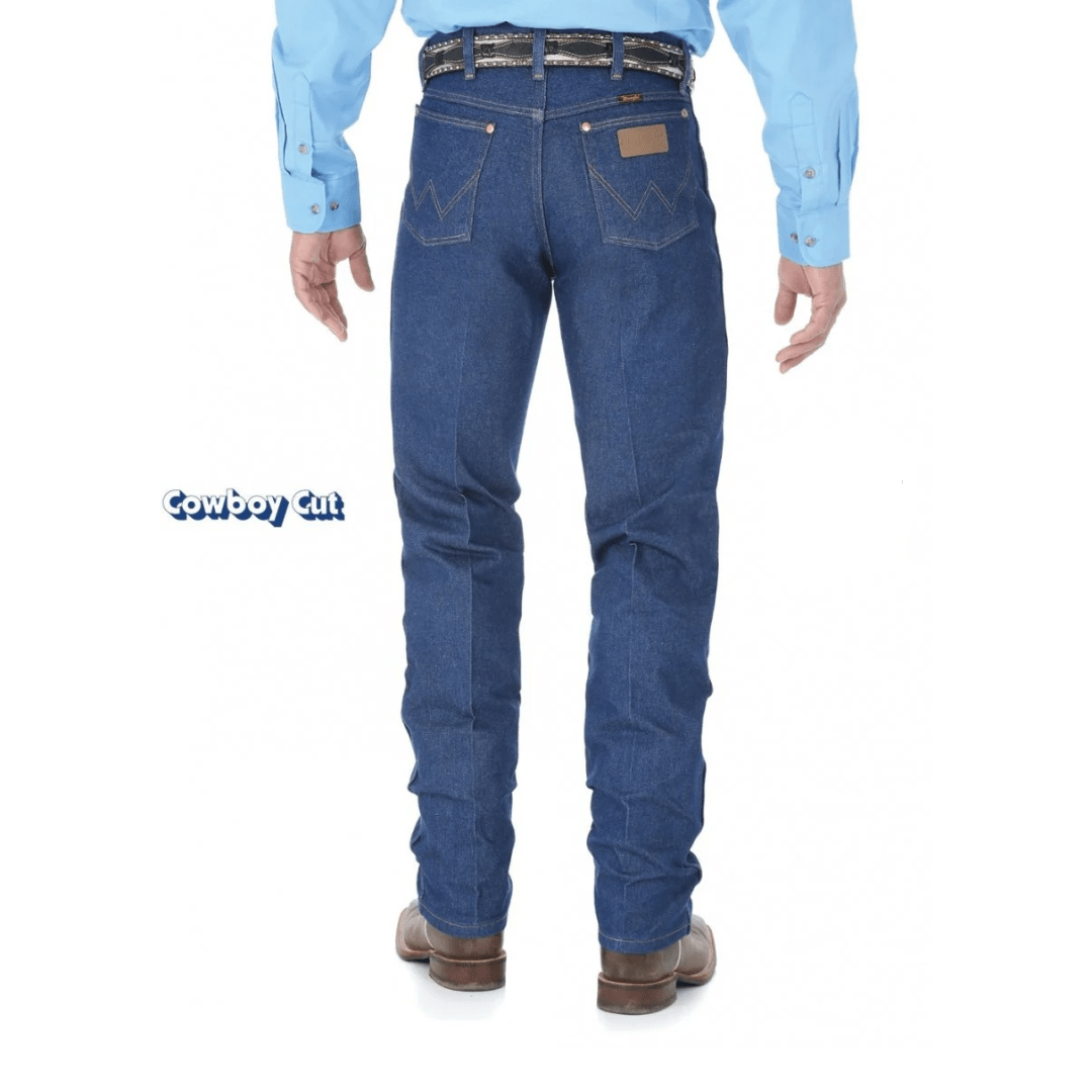 Wrangler Rigid Original Fit Mens Jeans Indigo - Aitken's Saddlery